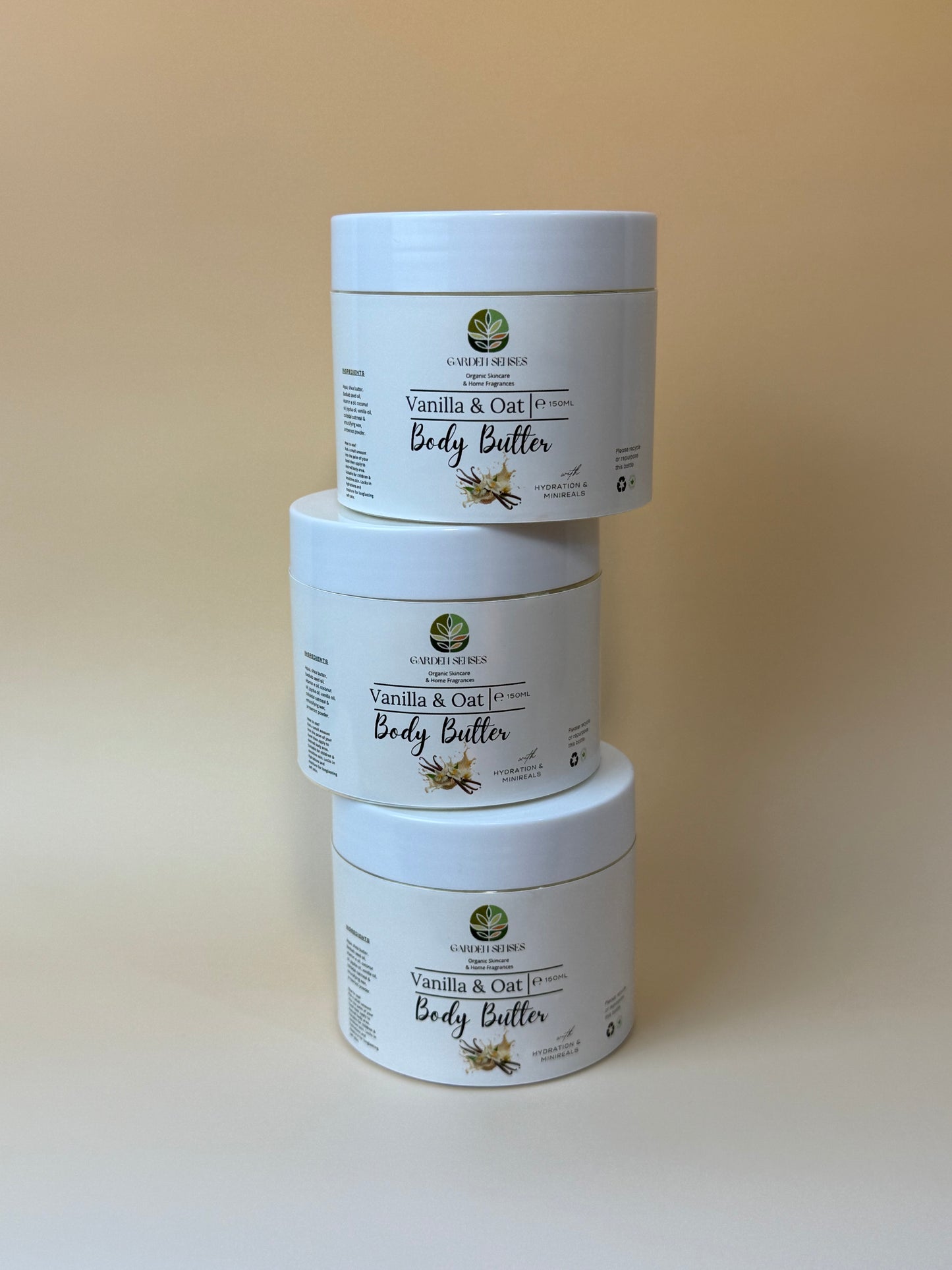 Vanilla & Oat Organic Body Butter